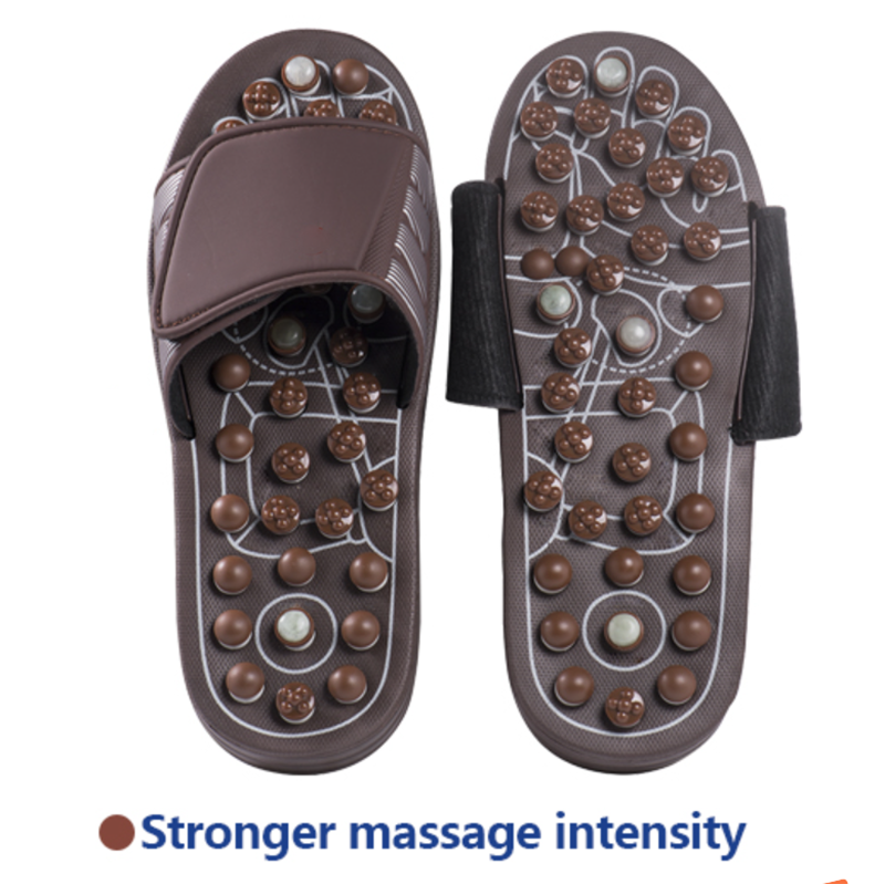 Acupressure Foot Massager Reflexology Massage Slippers Shoes Slides Stress Relief Relaxation Reduce Tension Boost Circulation