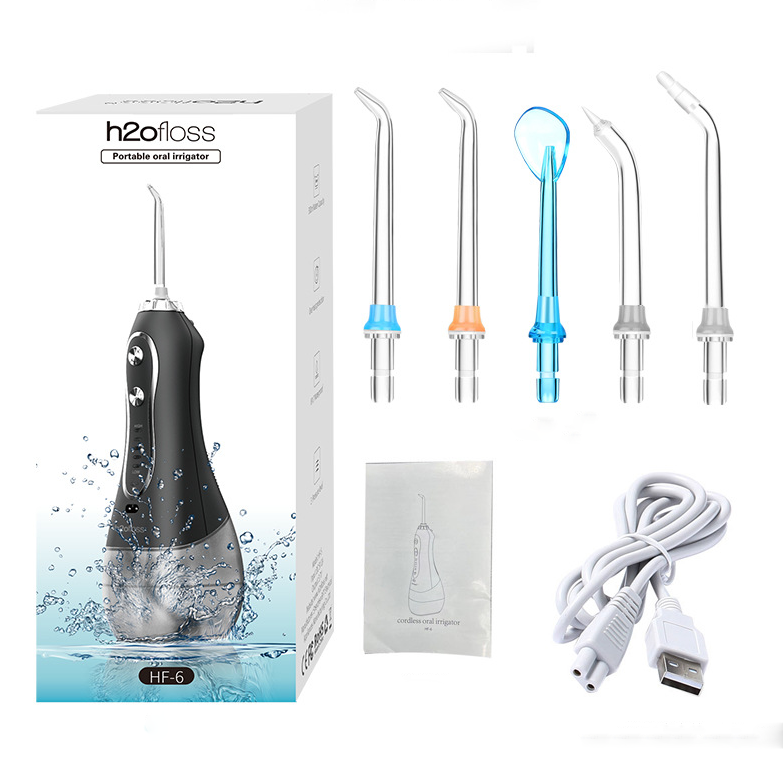 Electric Tooth Irrigator IPX7 Water Flosser Washing Teeth Machine Portable Electric Household Oral Cleaning Handheld Teeth Brush