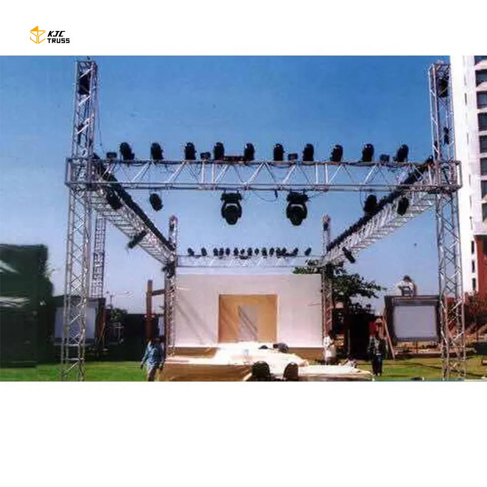 Backdrop Truss New Design Top Quality Concert Aluminum A- roof Truss System Stage Speaker Lift Event Dj lighting Display Truss