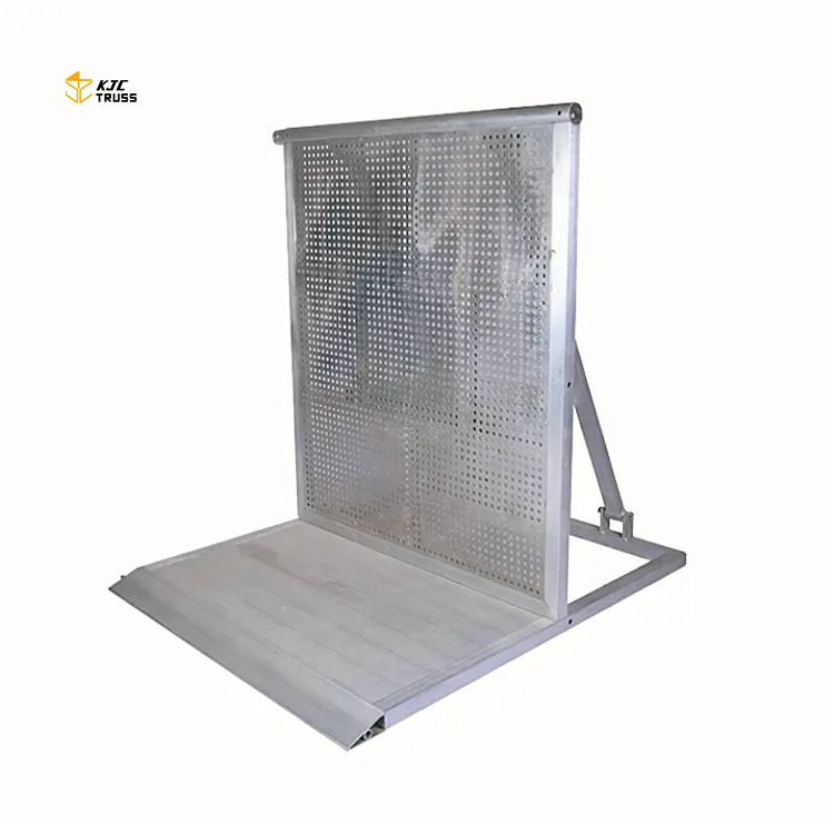 Crowd Control Barrier For Sale / concert barricade black /silver aluminum barrier