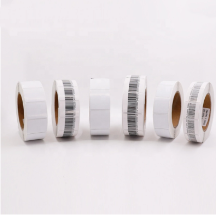 Kejing EAS 8.2mhz 30x40mm rf label Anti Theft Barcode Soft Label for retail industry