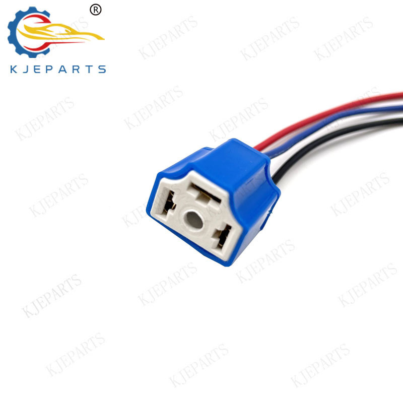 3 pin Auto Connector Housing Plug And Terminal Ceramic Socket Connector Car Headlight Wiring Harness