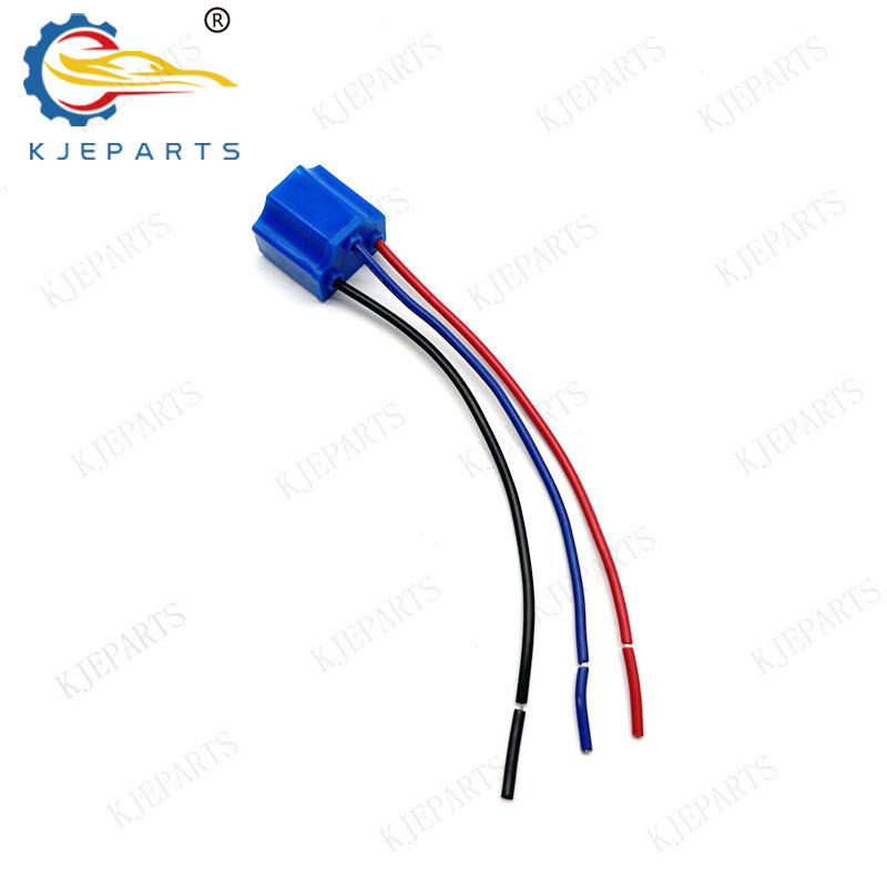 3 pin Auto Connector Housing Plug And Terminal Ceramic Socket Connector Car Headlight Wiring Harness