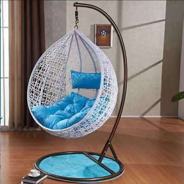 Outdoor Furniture Hanging  Chair Rattan Eggs Swing Ceiling Hanging Chair