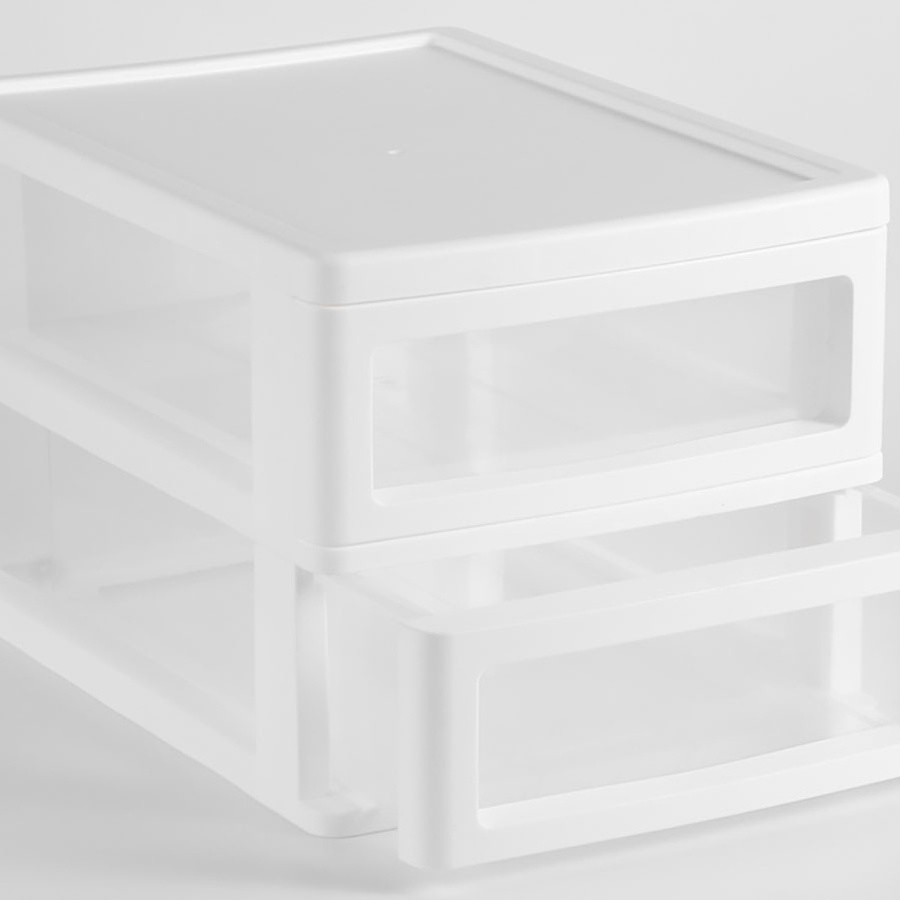 Wholesales Japan Office Plastic Countertop Compact Portable 2/3/4/5-Storage Drawer Organizer Cabinet