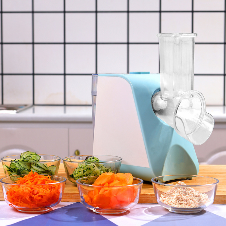 Multi-function Household Salad Maker Manual Electric Vegetable Slicer Fruit Vegetable Cutter Chopper For Kitchen