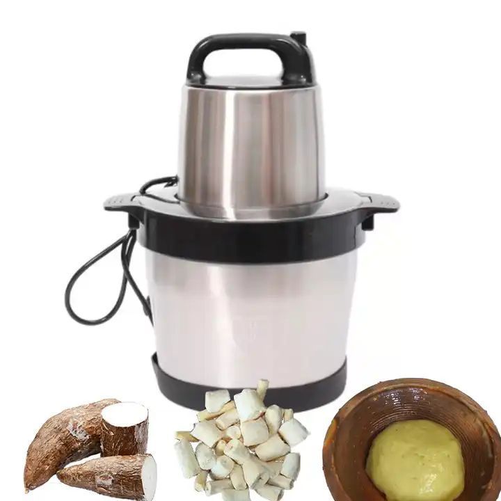 Electric 6L Meat / Vegetable Grinder Cassava Fufu Mixer Pounder Fufu Machine in Ghana