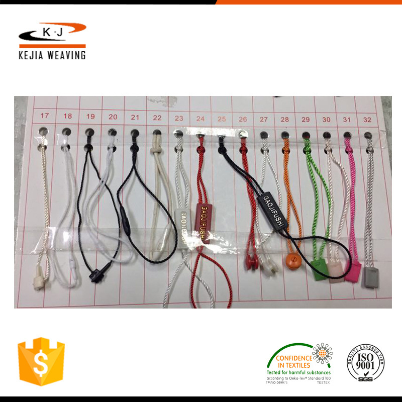 New style label plastic hang tag string seal