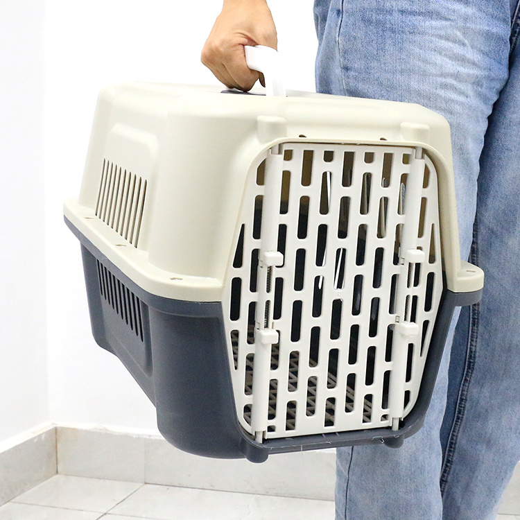 Pet Product Small Animal Dog Travel Carrier Cage Airplane Dog Kennels Plastic Cage for Traveling Cage