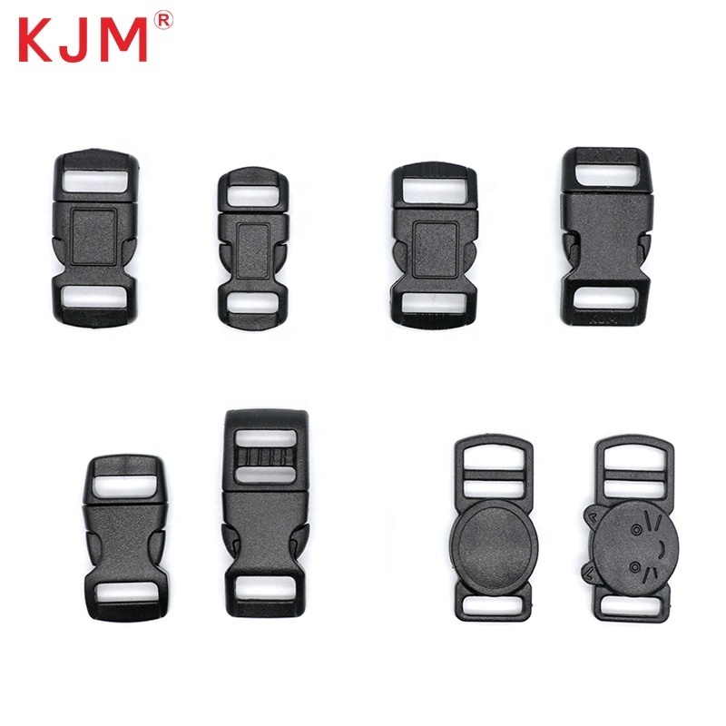 Pet Accessories 10mm Small Collar Clip Plastic Pet Cat Breakaway Buckle for Cat Collar