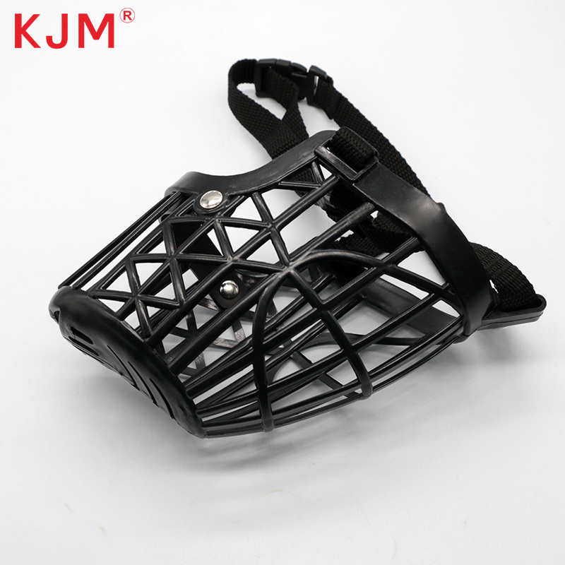 KJM Pet Dog Muzzle Breathable Basket Muzzles for Small Medium Large and X-Large Dogs Stop Biting Barking Chewing