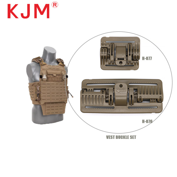 China Buckle Manufacturer Free Sample Plate Carrier Tactical Vest Pom Plastic Side Release Buckle