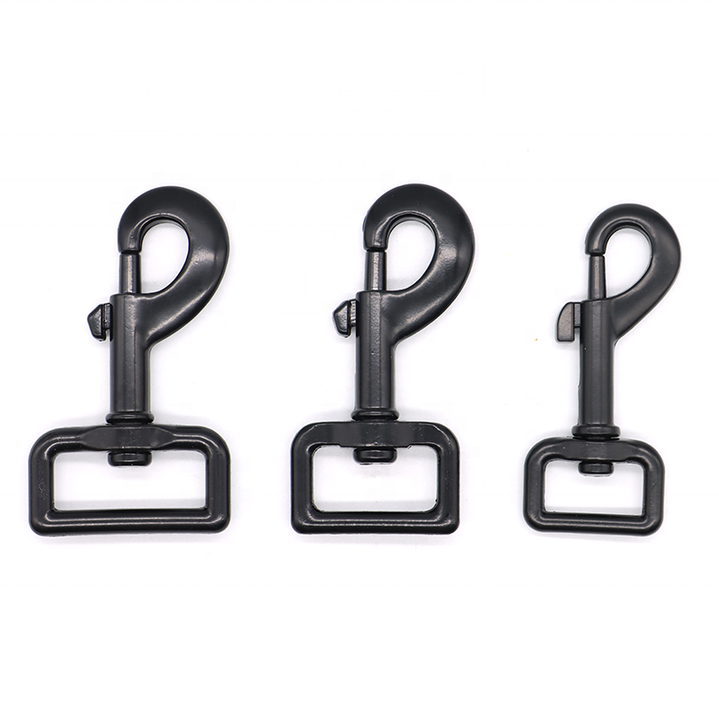 KJM Custom Logo Zinc Alloy Pet Dog Metal Buckles Swivel Eye Bolt Snap Hook for Pet Leash