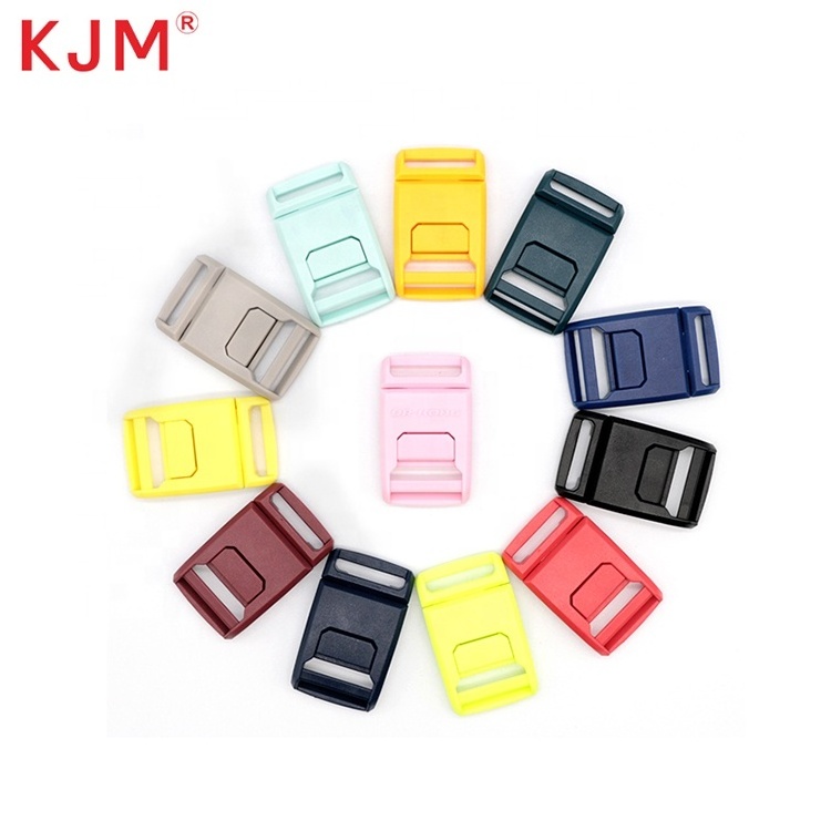 KJM Factory Custom Logo Backpack Camera Bag Clothing Baby Carrier Accessories Lock Belt Plastic Quick Release Magnetic Buckle