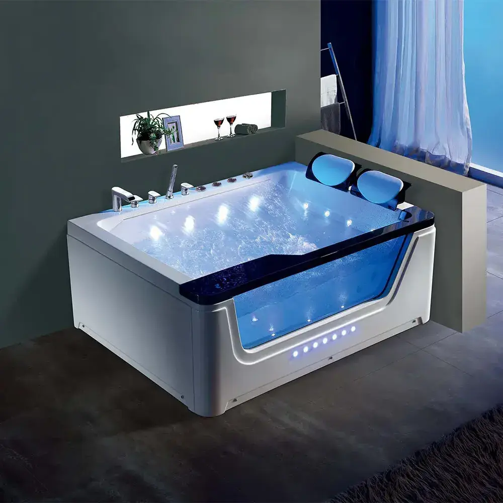 Modern Wholesale Freestanding Acrylic Luxury Whirlpool Massage Tubs Spa Bathtub