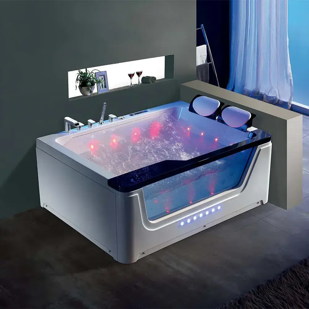 Modern Wholesale Freestanding Acrylic Luxury Whirlpool Massage Tubs Spa Bathtub