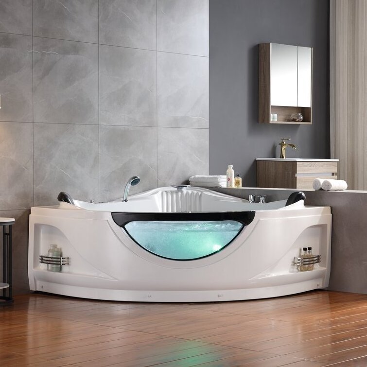 Hotel Modern Massage Freestanding Whirlpool Spa tubs Indoor Bathtub Acrylic