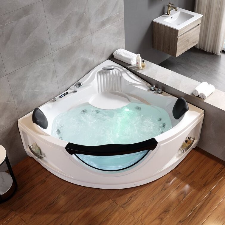 Hotel Modern Massage Freestanding Whirlpool Spa tubs Indoor Bathtub Acrylic