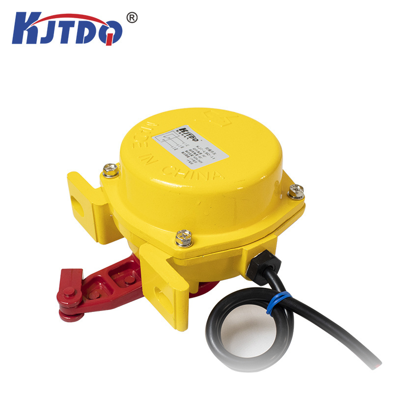 KJT Conveyor Protection Anti-Belt Protection Device Deviation Run-off Safety Switches Pull cord deviation switch for conveyor