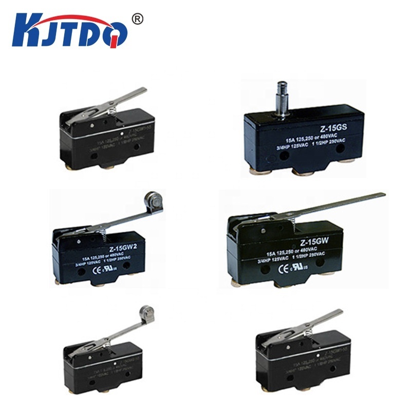 High grade new design KJT-Z-15G microswitch automotive electric micro black waterproof switch