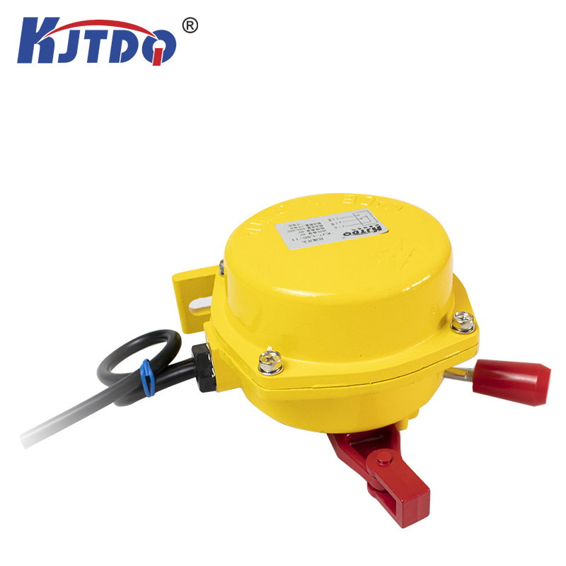 KJT Conveyor Protection Anti-Belt Protection Device Deviation Run-off Safety Switches Pull cord deviation switch for conveyor