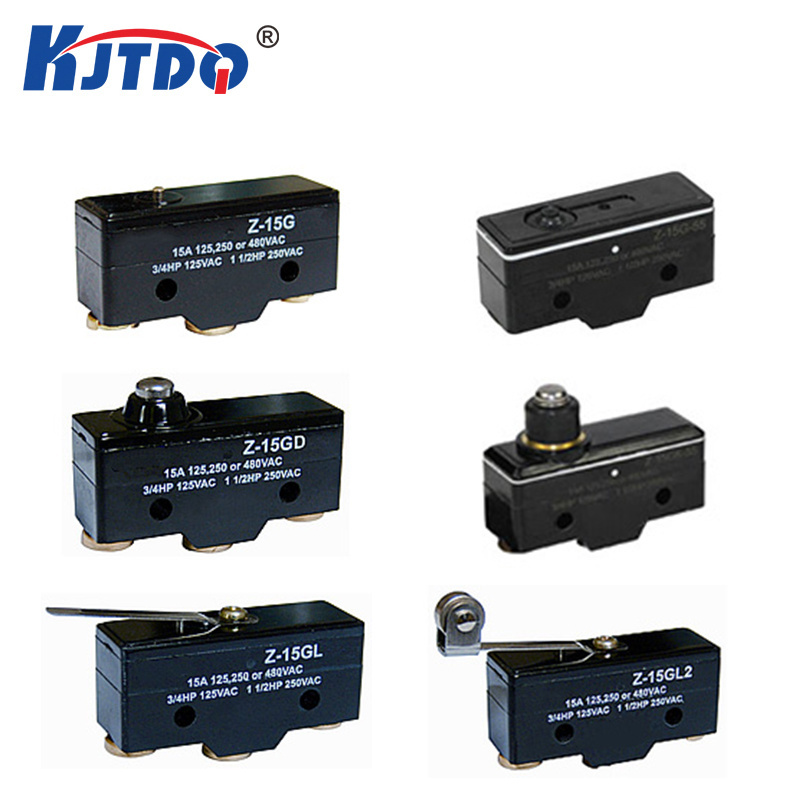 High grade new design KJT-Z-15G microswitch automotive electric micro black waterproof switch