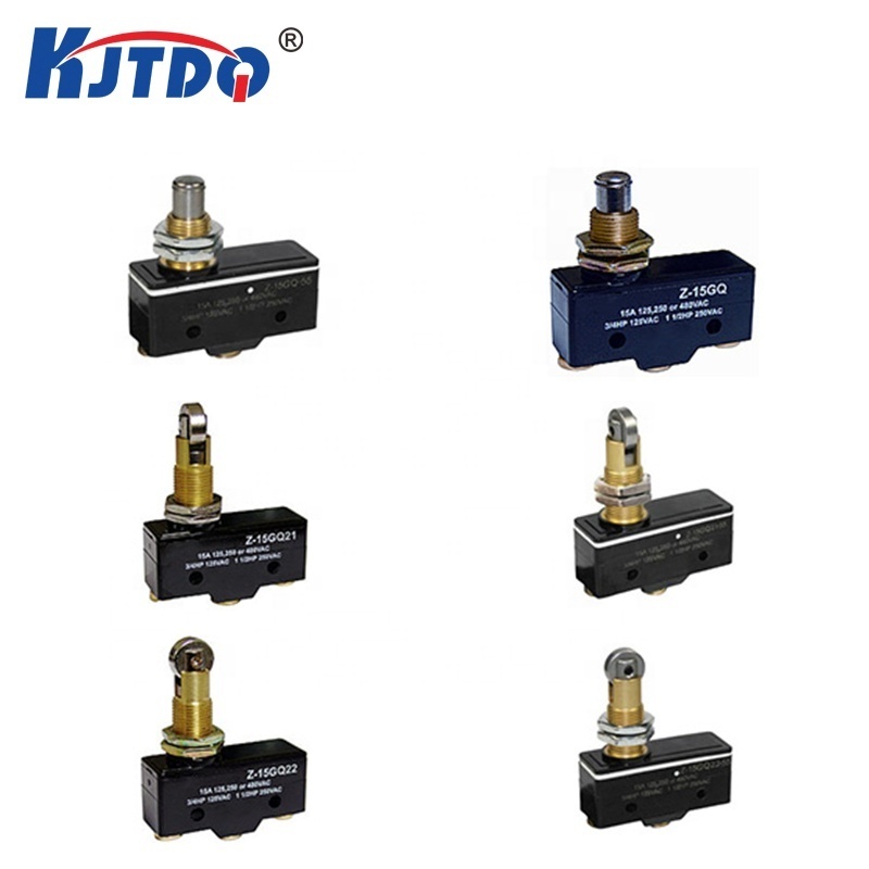 High grade new design KJT-Z-15G microswitch automotive electric micro black waterproof switch