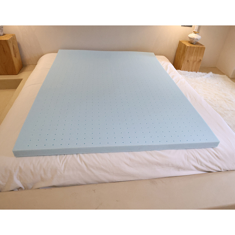 3 Inch Gel Memory Foam Mattress Topper Queen Size Cooling Mattress Pad Cover for Back Pain Bed Topper with Removable Bamboo