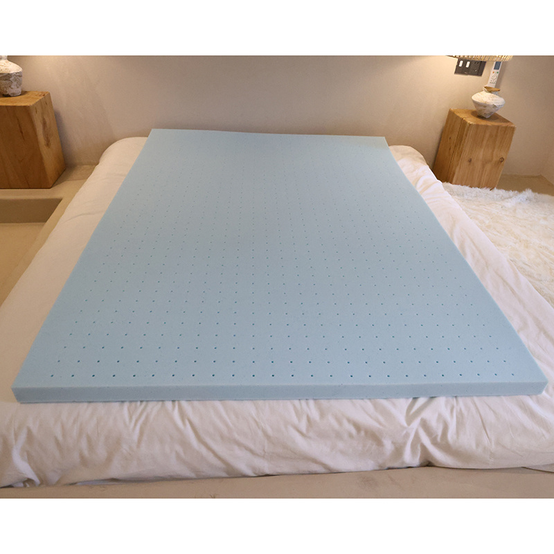 3 Inch Gel Memory Foam Mattress Topper Queen Size Cooling Mattress Pad Cover for Back Pain Bed Topper with Removable Bamboo