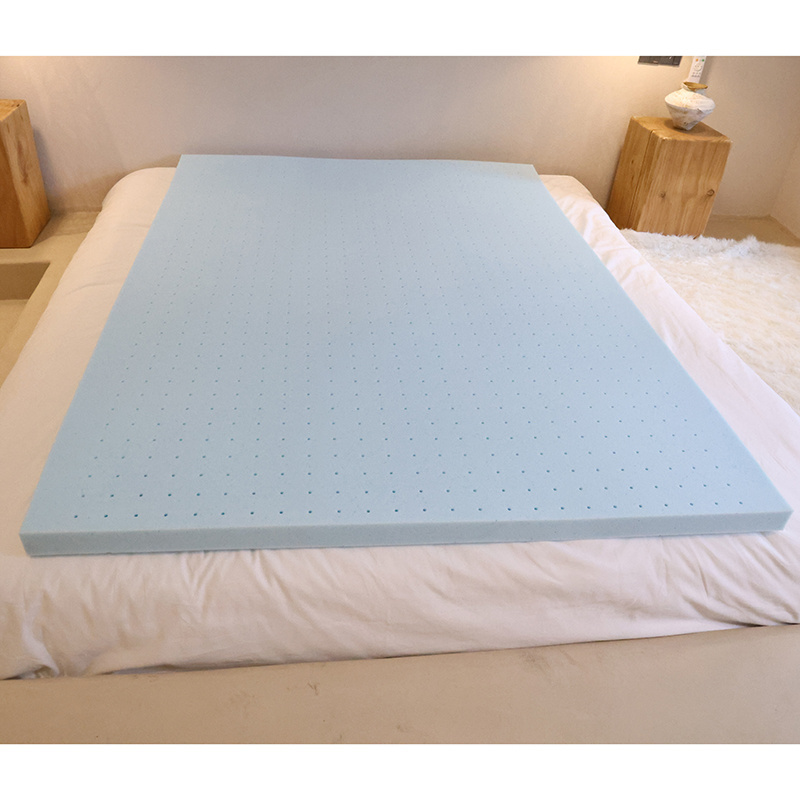 3 Inch Gel Memory Foam Mattress Topper Queen Size Cooling Mattress Pad Cover for Back Pain Bed Topper with Removable Bamboo