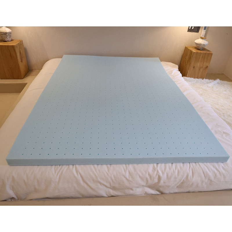 3 Inch Gel Memory Foam Mattress Topper Queen Size Cooling Mattress Pad Cover for Back Pain Bed Topper with Removable Bamboo