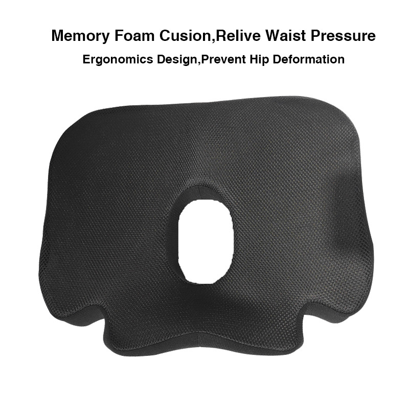 Comfort Seat Protector Driver Seat Cover Memory Foam Car Seat Cushion Pad