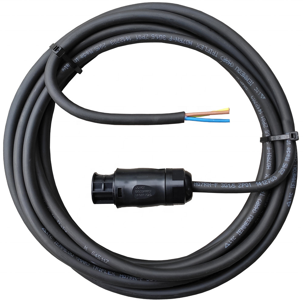 Euro Hot Selling VDE H07RN-F Rubber Sheath with Betteri BC01 10M cable for microinverter