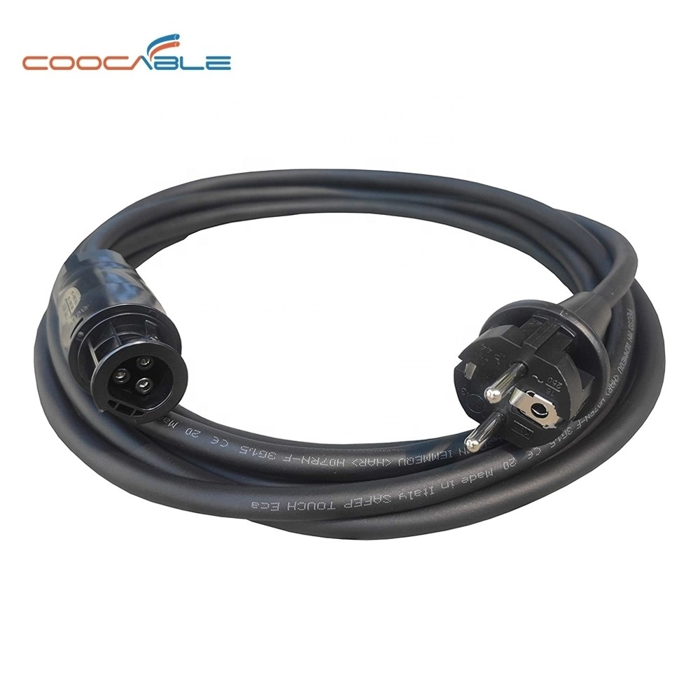 Euro Hot Selling VDE H07RN-F Rubber Sheath with Betteri BC01 10M cable for microinverter