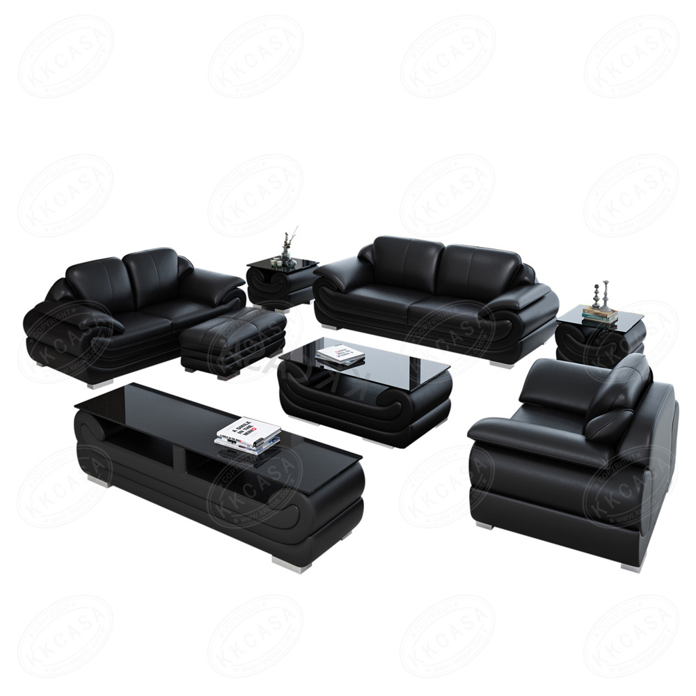 Multi leather color excellent furniture modern 123 sectional sofa livingroom sofas