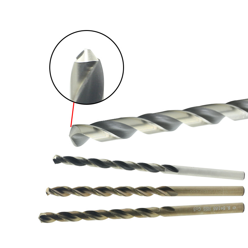 Customized High Speed Steel Extra Long Straight Shank Drill Bit Extended Twist Drill 10mm