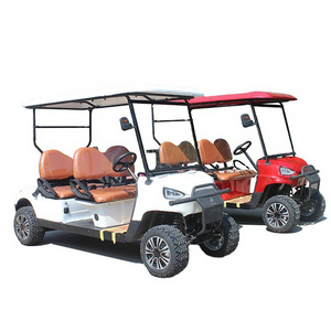 New 4 Seater Off-Road Electric Hunting Golf Cart 48V 5KW 4 Seater Golf Cart For Sale