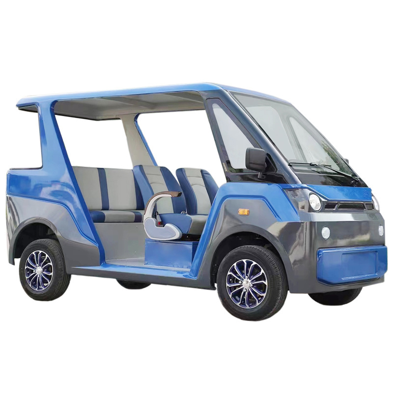 Factory direct sale lithium battery 4-seater electric shuttle bus city tour sightseeing car