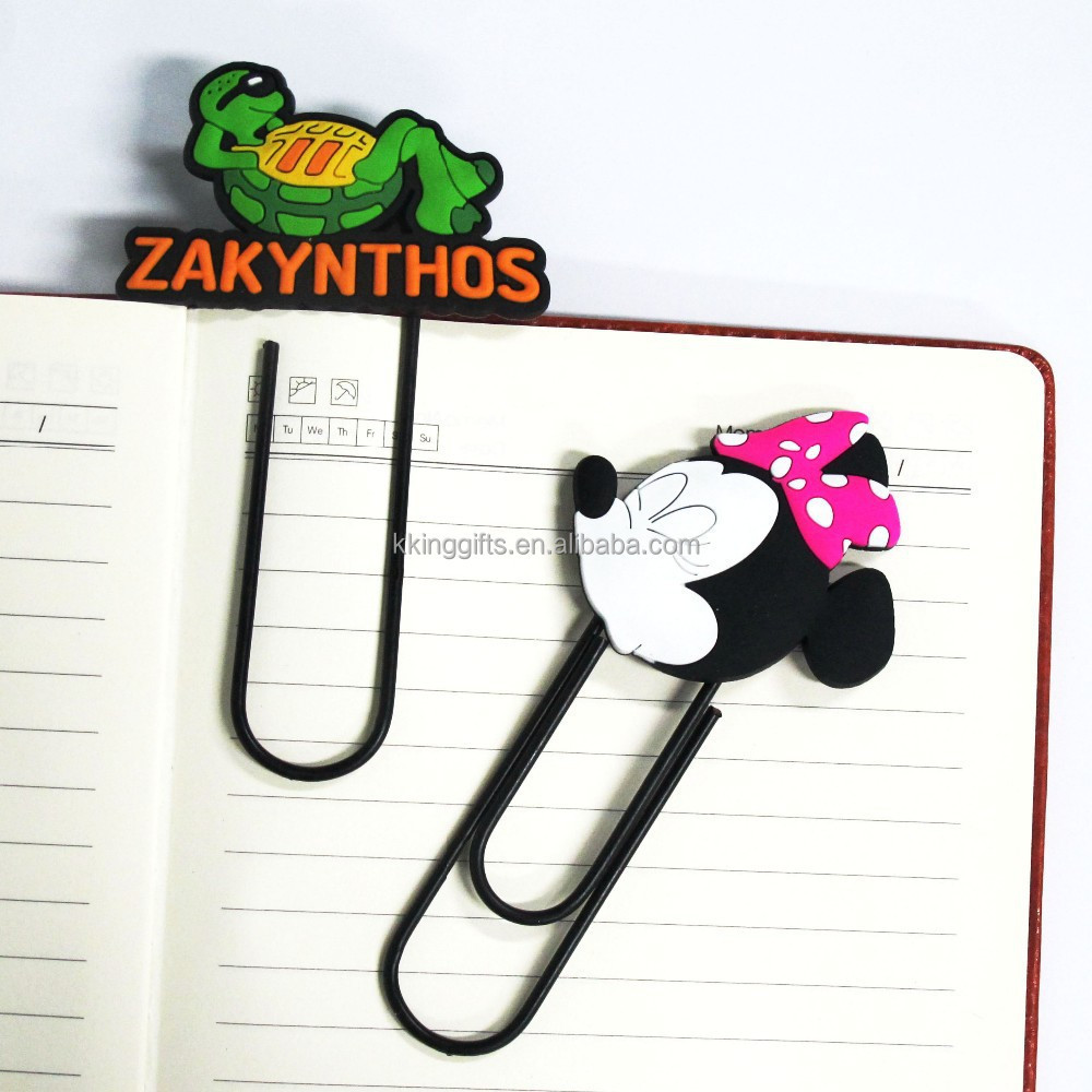 Cute decorative customized magnetic giant stainless steel paper clip