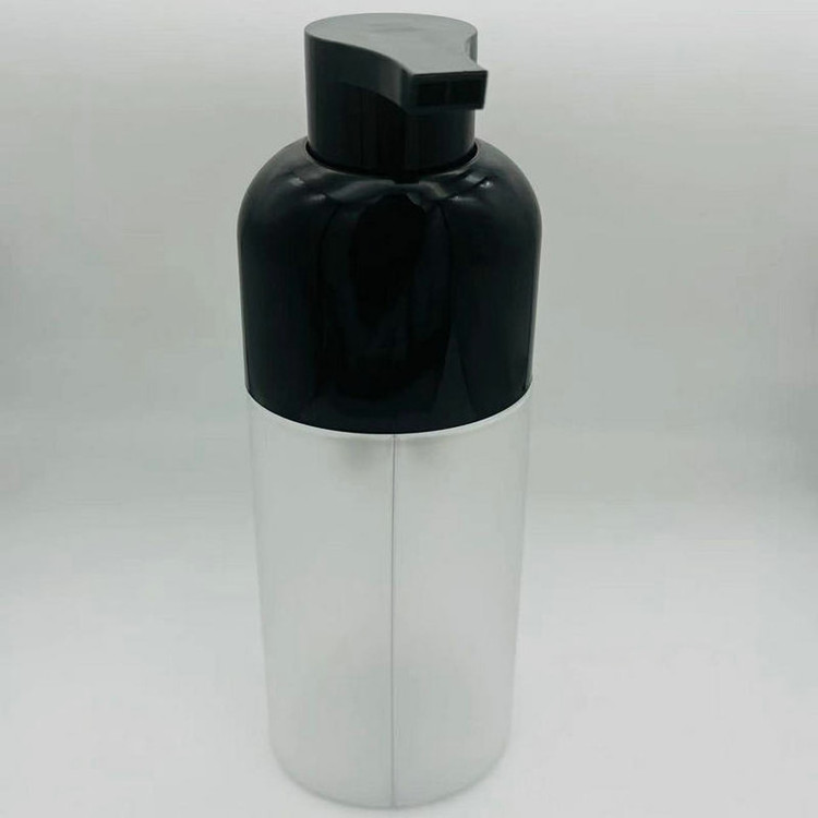 Double Tube Cosmetic New Bottle 200ml 300ml 400ml 500ml Dual Chamber Airless Pump Bottle Unique Hair Dye Bottle