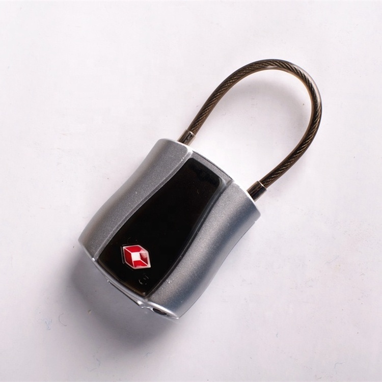 kkm iTrack Easy Support morse code Smart TSA luggage custom lock, safety unique padlock,small padlocks