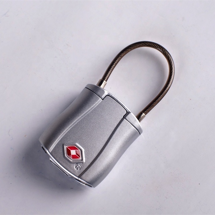 kkm iTrack Easy Support morse code Smart TSA luggage custom lock, safety unique padlock,small padlocks