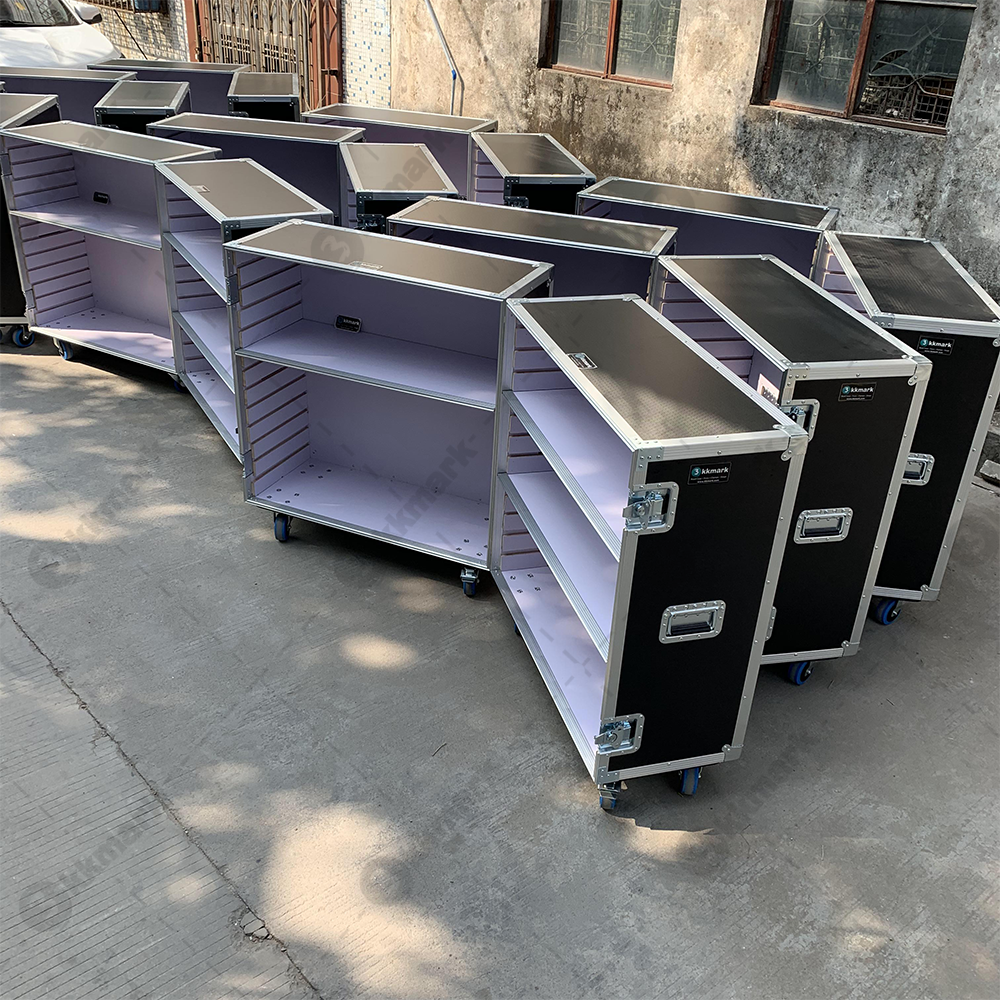 Transporation Storage Aluminum Portable Closets with wheels drawers Custom Design Furniture  Wardrobe Clothing Clothes Case