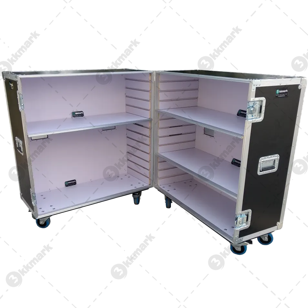 Transporation Storage Aluminum Portable Closets with wheels drawers Custom Design Furniture  Wardrobe Clothing Clothes Case