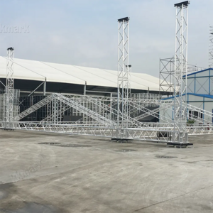 Kkmark Customized Outdoor Event Tent Concert Stand Stage Platform Aluminum Alloy Lighting Backdrop Stage Truss