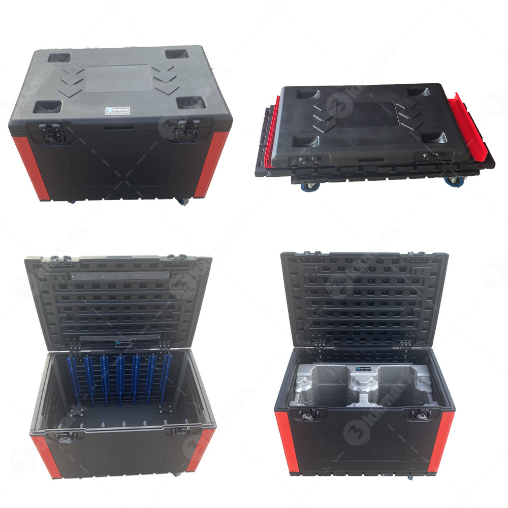 HDPE plastic ABS detachable disassemble Multifunction ATA flight case for Led display screen par lights moving head