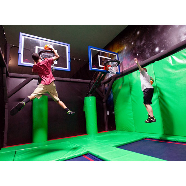 Indoor Amusement Trampoline Park Bungee Playground for Children