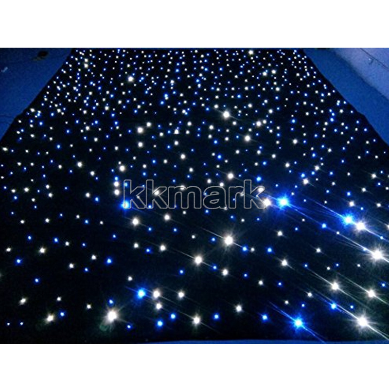 Wedding Backdrop Stand LED Star Curtain LED Cloth Drape