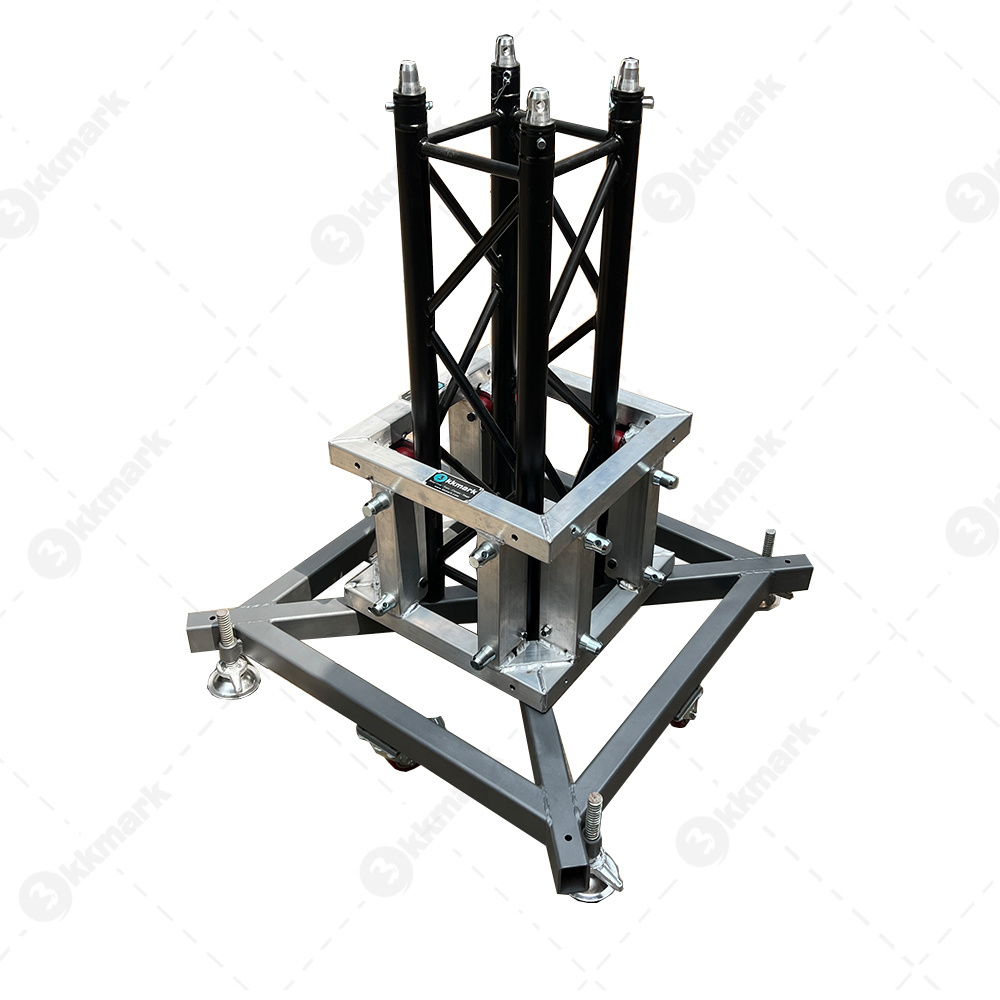 KKMARK Universal Vertical Tower Truss Ground Support Base with Wheels for F34 F44 and 12