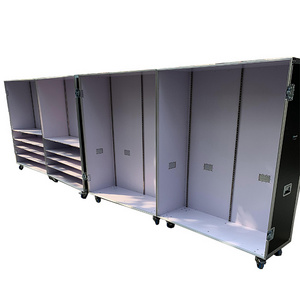 KKMark Custom Double Door Trunk Storage Wardrobe Flight Case